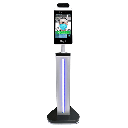 Temperature Screening Kiosk Rentals The AccuTemp Temperature Screening Kiosk