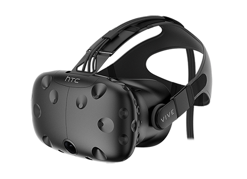 an HTC Vive VR headset