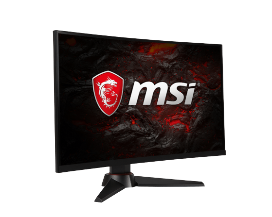 Affordable MSI Gaming Monitor Rentals An MSI OPTIX Curved Gaming Monitor